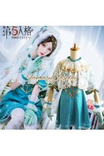 Identity V Doctor Emily Dyer Yesterday Blue Dress Kids Children Cosplay Costume